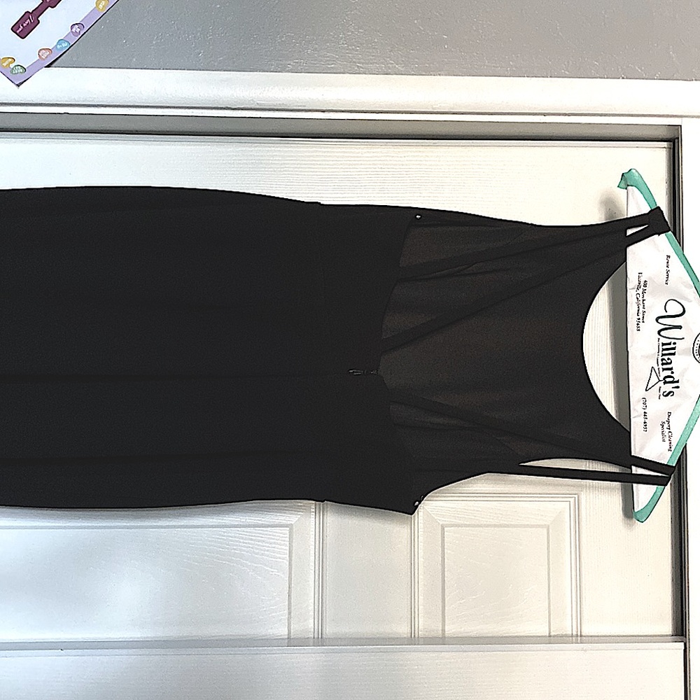 Mermaid formal/semi formal dress in black